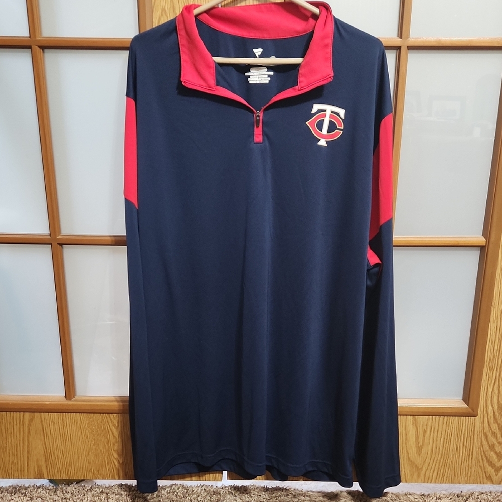 Fanatics Minnesota Twins Mens Lightweight Longsleeve Shirt 2XL